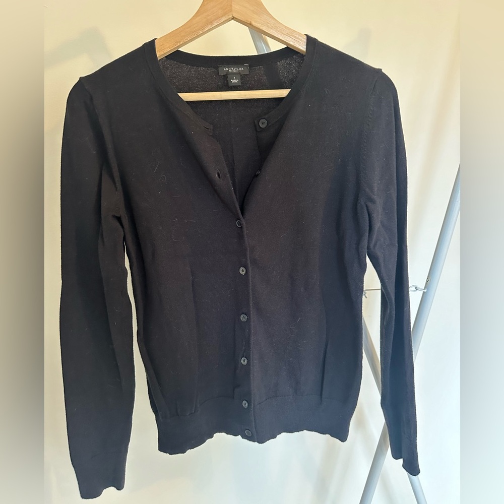 Black Ann Taylor cardigan